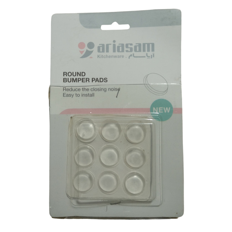 ضربه گیر درب و شیشه آریاسام مدل C125 بسته 9 عددی