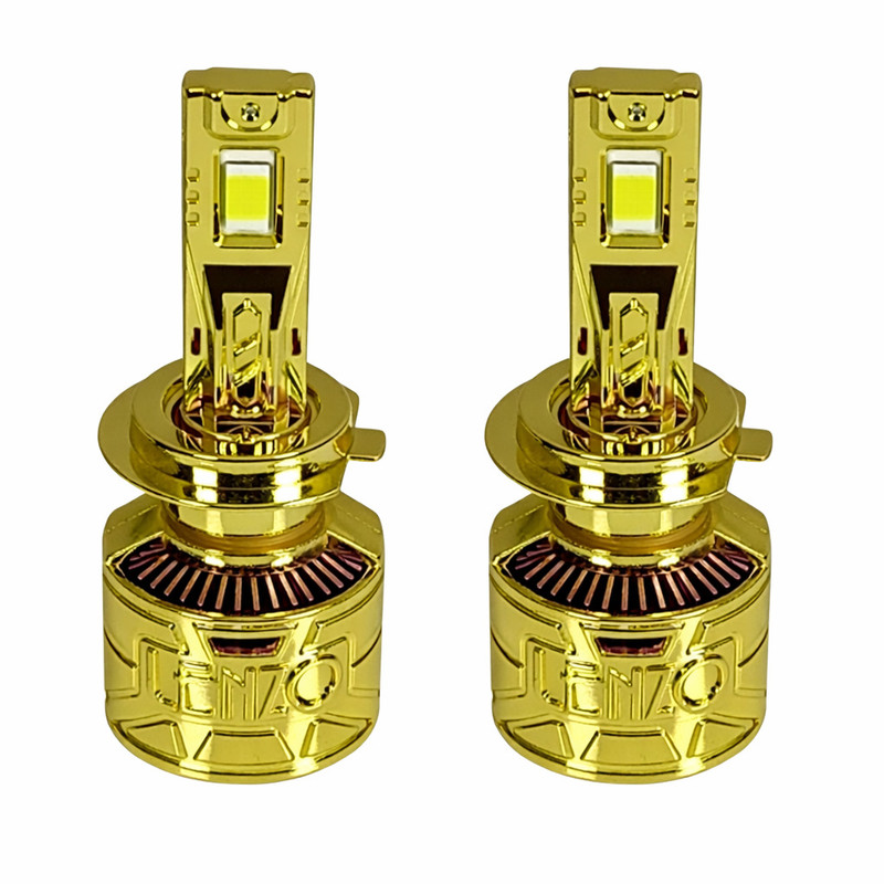 هدلایت خودرو لنزو مدل V125 PRO MAX پایه H7 بسته 2 عددی