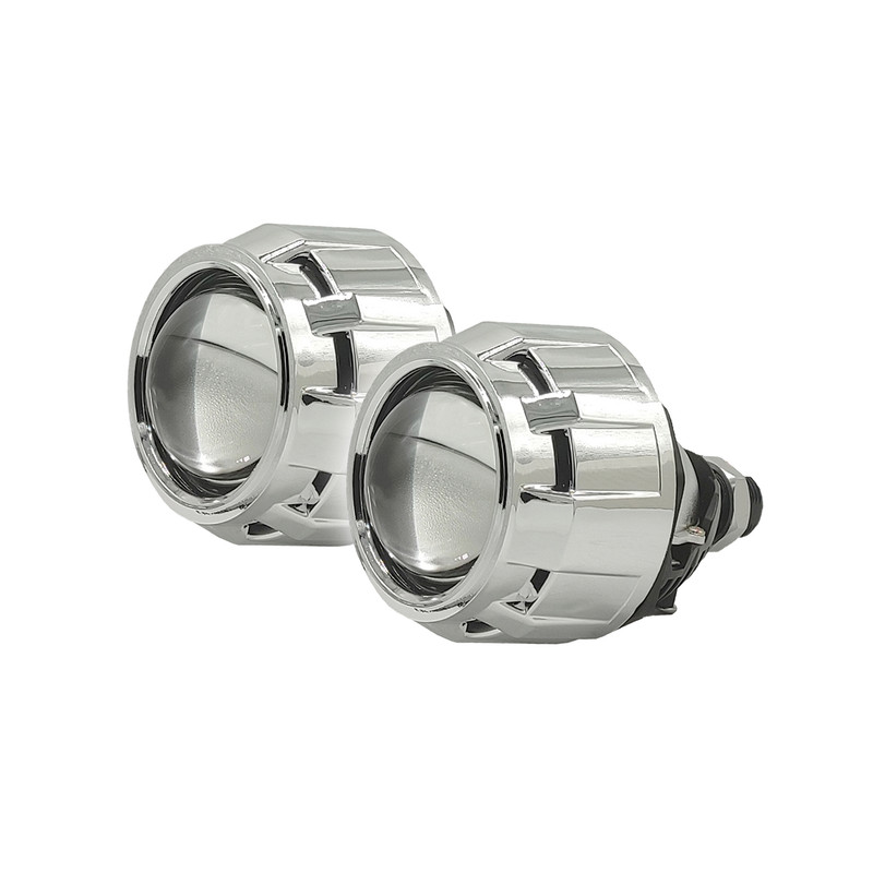 لنز چراغ خودرو سه حالته زیمر مدل L25-4300K پایه دو کنتاکت بسته دو عددی