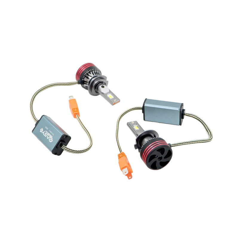 هدلایت لامپ خودرو پاسیکو مدل P2912_Mpro10 پایه H7 مناسب برای سراتو بسته دو عددی