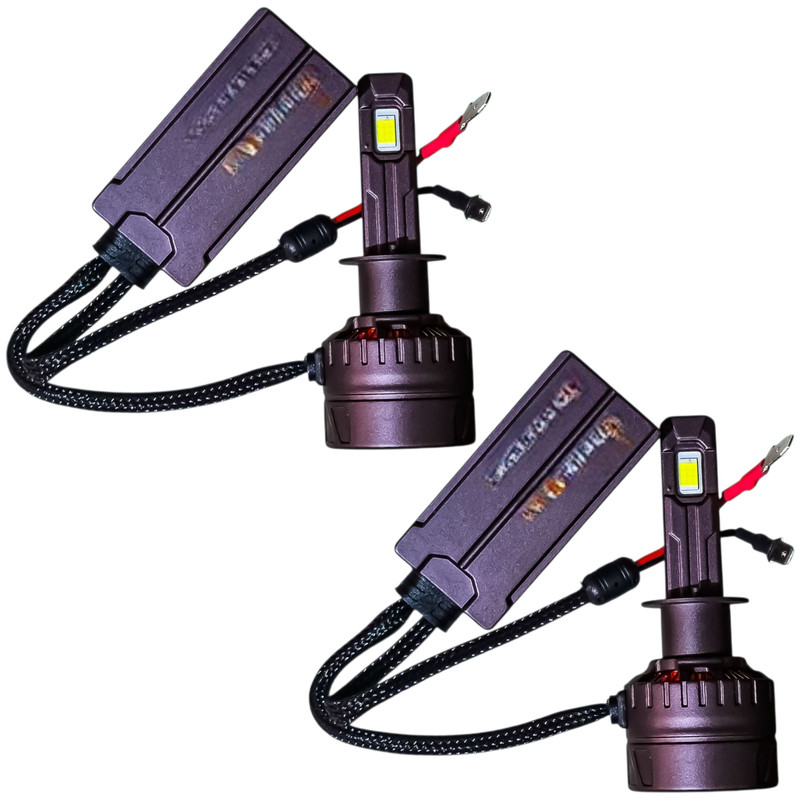 لامپ مه شکن چراغ جلو تک حالته بست یدک مدل یخی کد VX5 پایه H1 مناسب برای کوییک و ساینا بسته 2 عددی