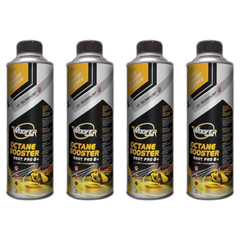 اکتان بوستر ووفر مدل Shot Pro 8 حجم 500 میلی لیتر بسته 4 عددی