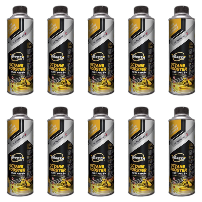 اکتان بوستر ووفر مدل Shot Pro 8 حجم 500 میلی لیتر بسته 10 عددی