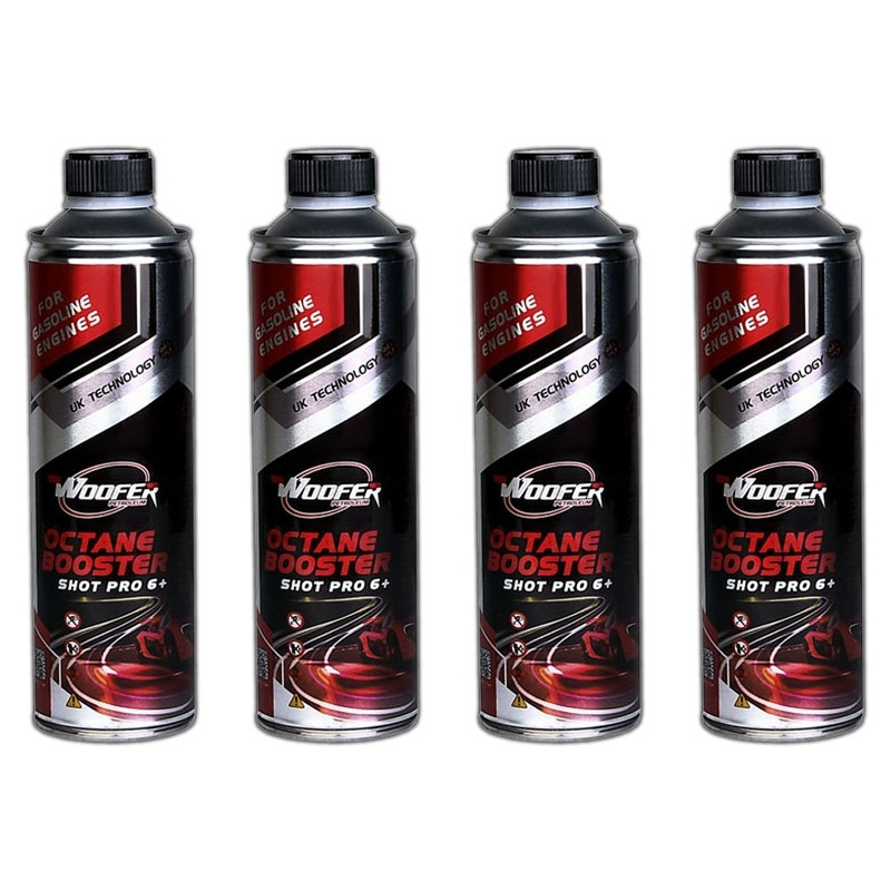 اکتان بوستر ووفر مدل Shot Pro 6 حجم 500 میلی لیتر بسته 4 عددی