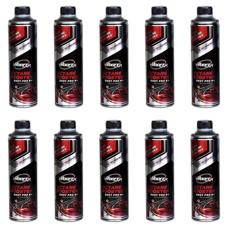 اکتان بوستر ووفر مدل Shot Pro 6 حجم 500 میلی لیتر بسته 10 عددی