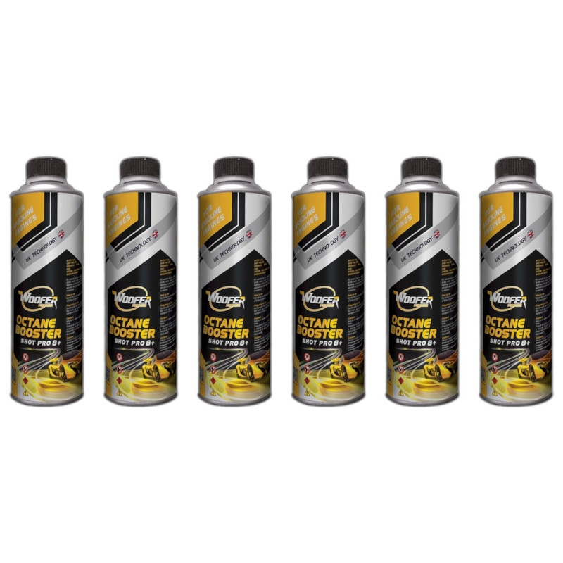 اکتان بوستر ووفر مدل Shot Pro 8 حجم 500 میلی لیتر بسته 6 عددی