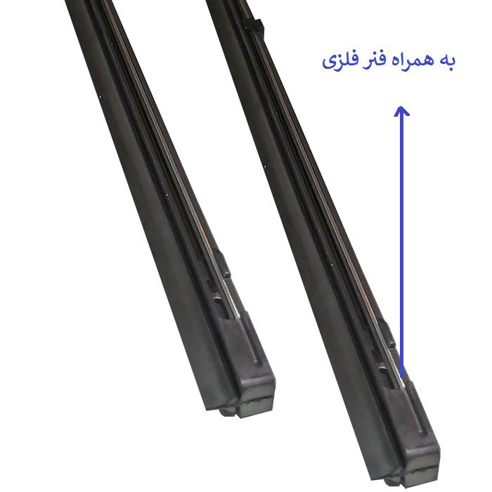 لاستیک تیغه برف پاک کن جلو خودرو چیکال مدل 16+24 مناسب برای جک S5 بسته 2 عددی